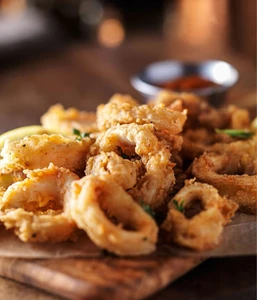Order Salt & Pepper Calamari food online from China King Restaurant store, Wilmington on bringmethat.com