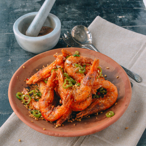 Order Salt & Pepper Shrimp food online from China King Restaurant store, Wilmington on bringmethat.com