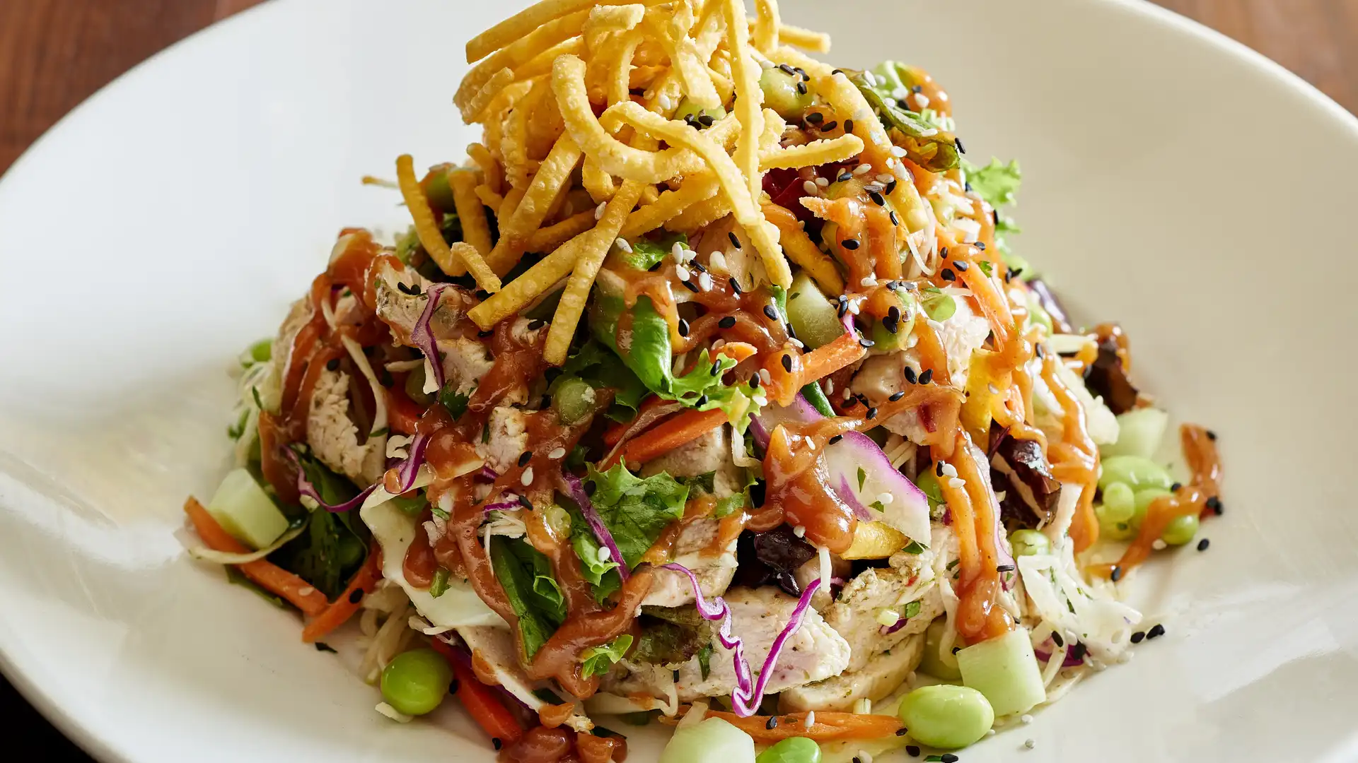 Order Thai Chicken Salad food online from Village Tavern store, Winston Salem on bringmethat.com