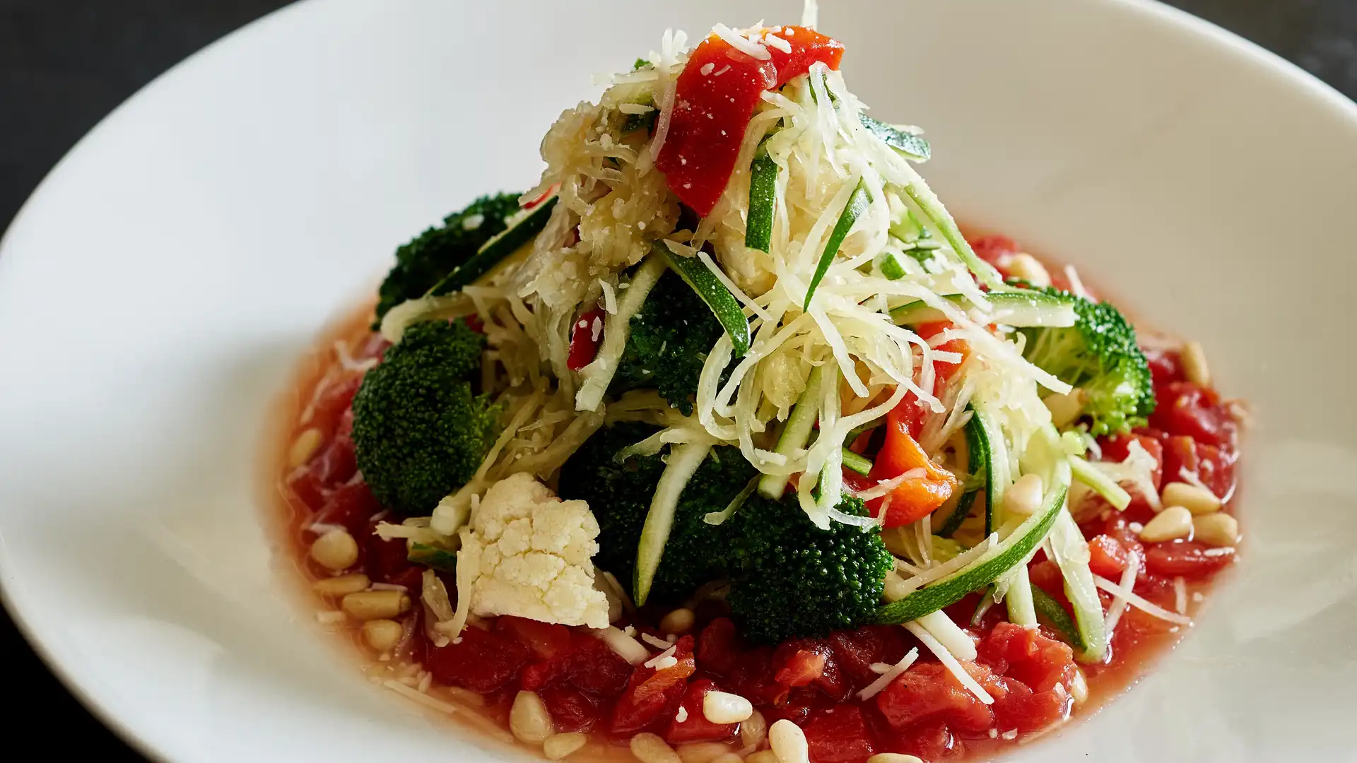 Order Spaghetti Squash and Zucchini food online from Village Tavern store, Winston Salem on bringmethat.com