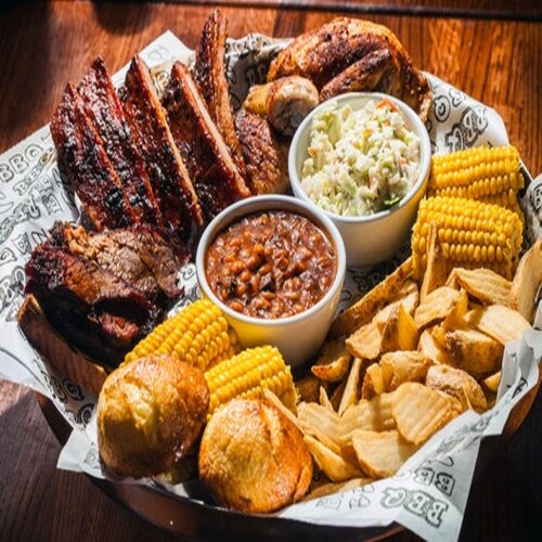 Order Burnt Ends-N-Ribs Combo food online from Famous Dave's store, Fargo on bringmethat.com