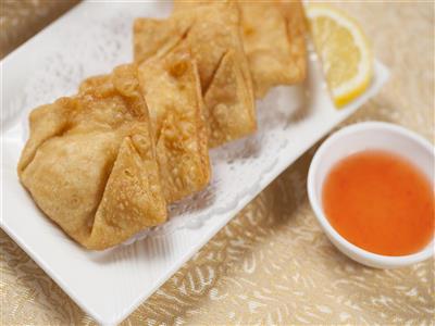 Order Crab Rangoon (8) food online from Panda Garden store, Norfolk on bringmethat.com