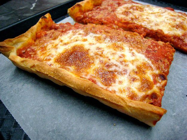 Order Cheese Pizza (Sicilian 16) food online from La Piazza Pizza & Italian Restaurant store, Grasonville on bringmethat.com