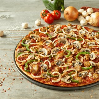 Order The work (Medium 12) food online from La Piazza Pizza & Italian Restaurant store, Grasonville on bringmethat.com