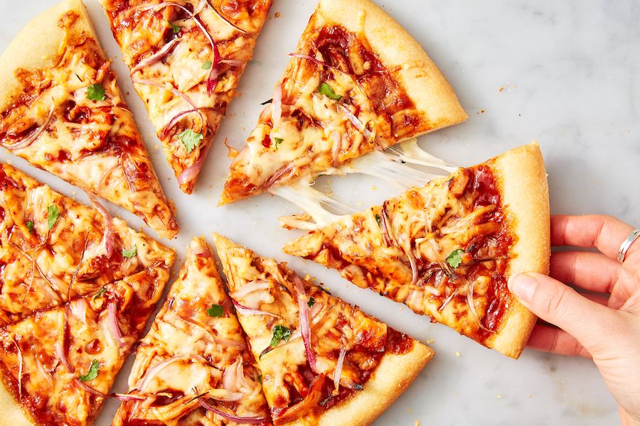 Order Chicken BBQ Pizza food online from La Piazza Pizza & Italian Restaurant store, Grasonville on bringmethat.com