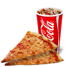 Order Any 2 Slices of Cheese & Can of Soda food online from La Piazza Pizza & Italian Restaurant store, Grasonville on bringmethat.com