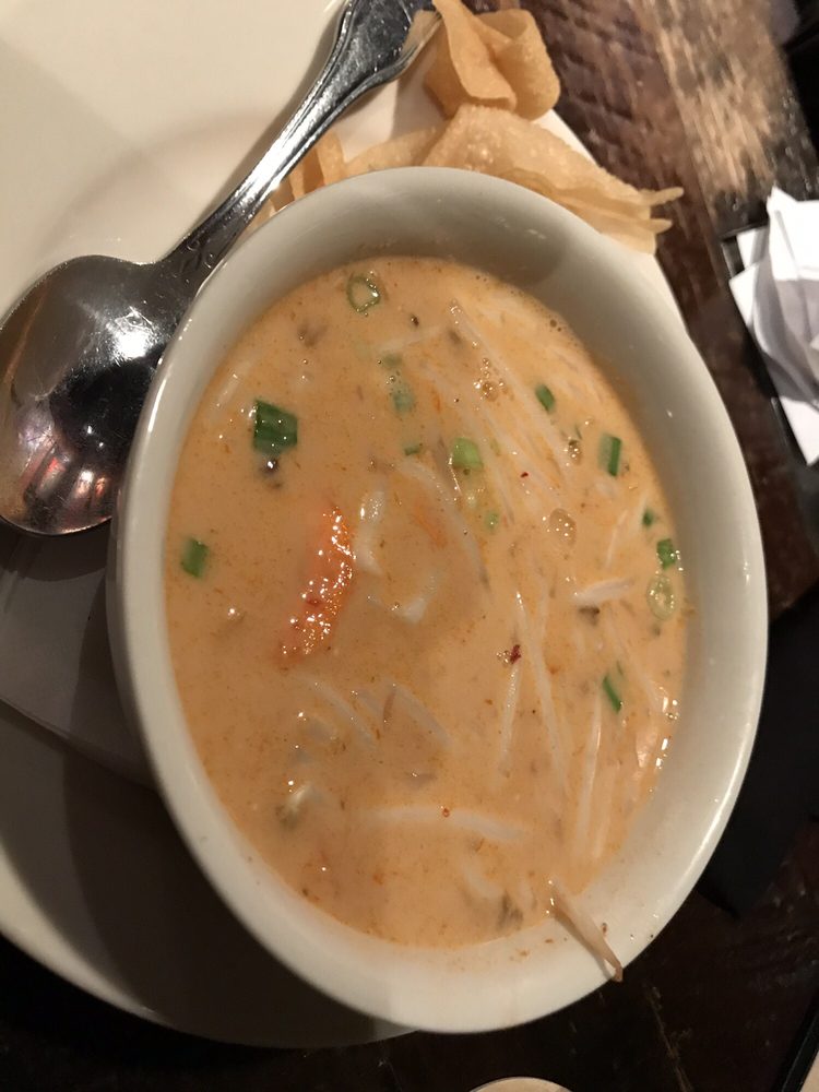 Order Malay Coconut Soup food online from Jinja Bar store, Santa Fe on bringmethat.com