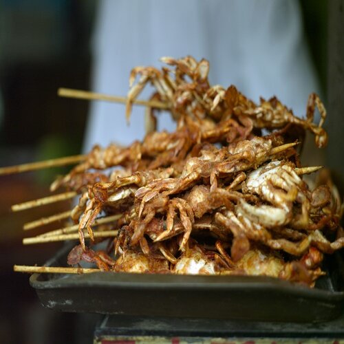Order Fried Crab Stick (4) food online from Panda Chinese Restaurant store, Batavia on bringmethat.com