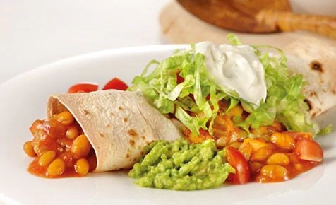 Order Chicken And Bean Burrito food online from E T S - Elmwood Taco & Subs store, Buffalo on bringmethat.com