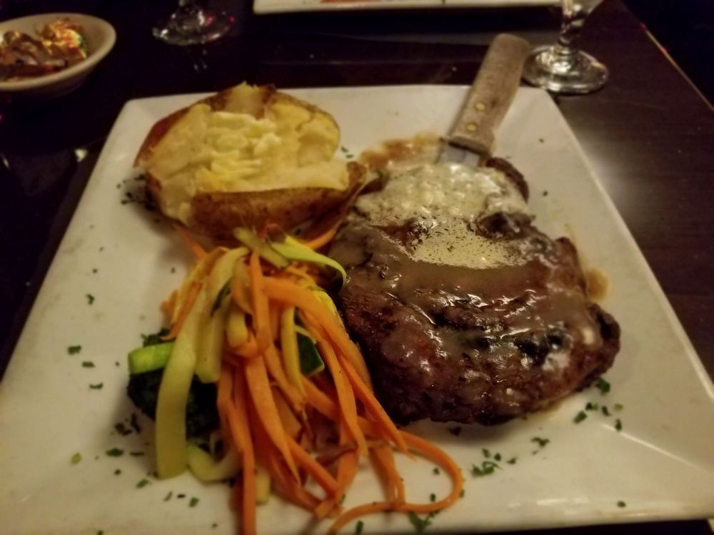 Order Grilled Cajun Ribeye 14oz. food online from Copper Bottom An American Grill & Bar store, Florida on bringmethat.com