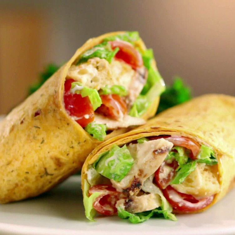 Order Chicken Caesar Wrap food online from Daily Planet Diner store, Lagrangeville on bringmethat.com