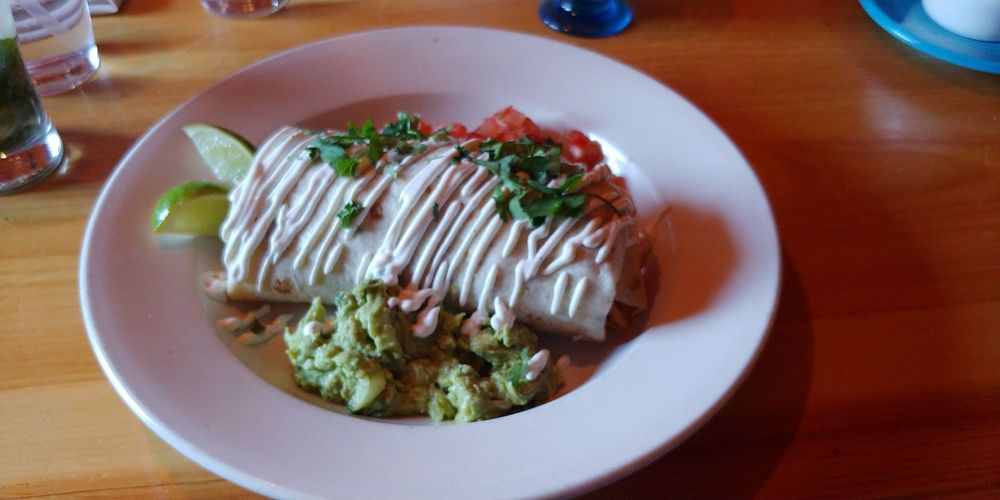 Order Grilled Vegetable Burrito food online from La Puerta Azul store, Salt Point on bringmethat.com