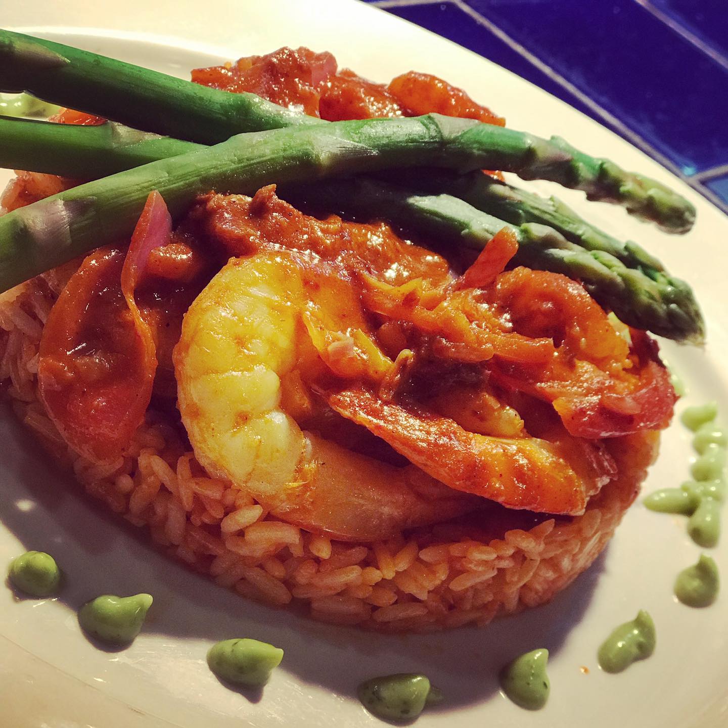 Order Camarones a La Parilla food online from La Puerta Azul store, Salt Point on bringmethat.com