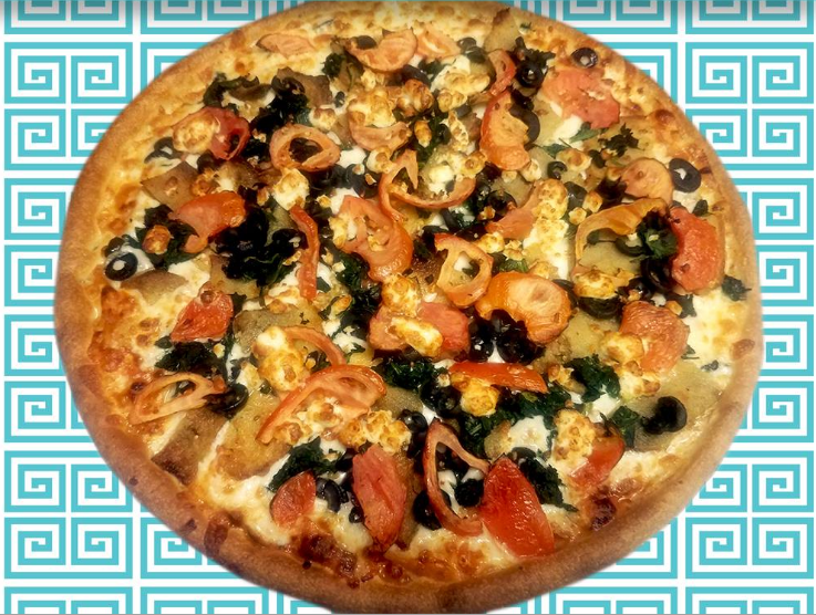 Order Mediterranean Pizza food online from Ann's Pizza and Restaurant store, Enfield on bringmethat.com
