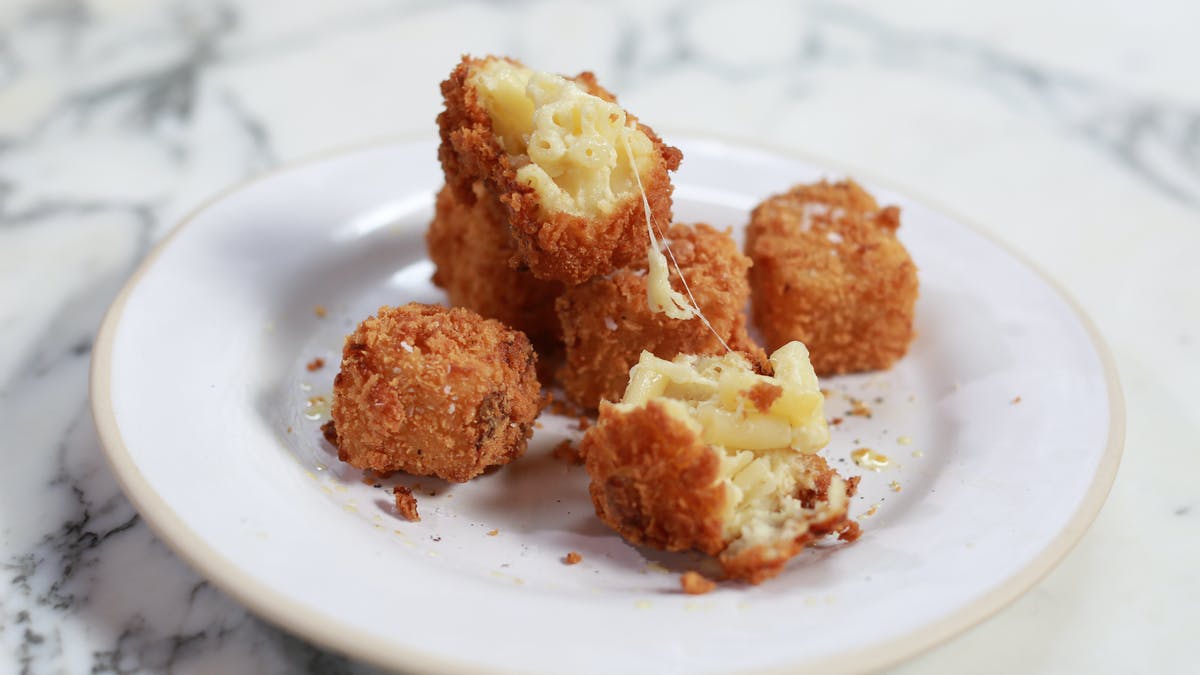 Order MAC and Cheese Bites food online from Town Tavern store, Erin on bringmethat.com
