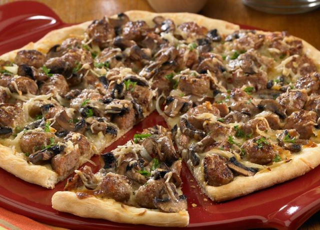 Order Italian Sausage Pizza food online from Town Tavern store, Erin on bringmethat.com