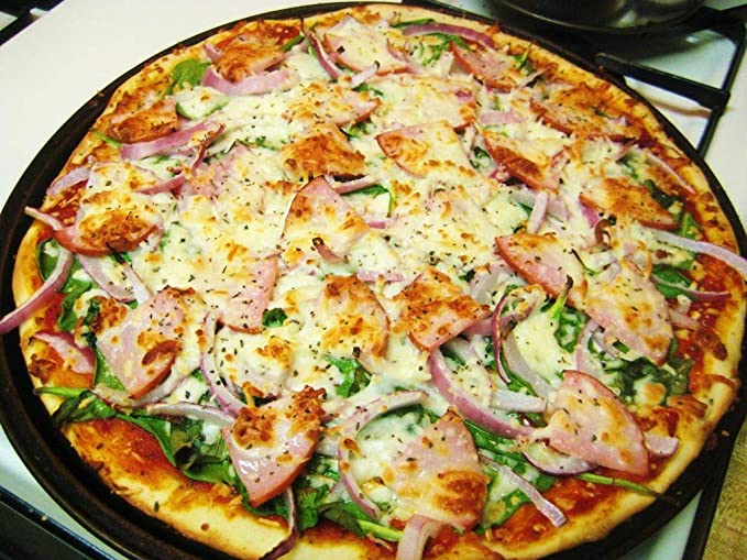 Order Deluxe Pizza food online from Town Tavern store, Erin on bringmethat.com