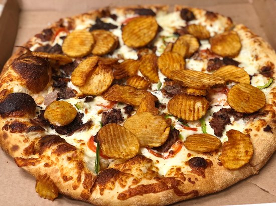 Order Steak Ranchero Pizza food online from Town Tavern store, Erin on bringmethat.com