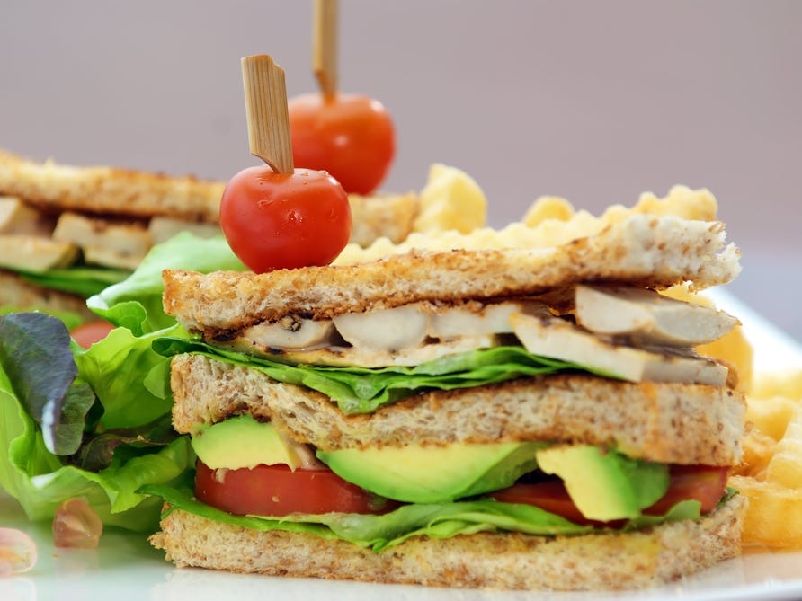 Order Club Sandwich food online from Town Tavern store, Erin on bringmethat.com