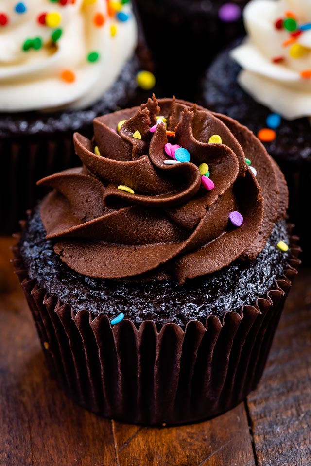 Order Layered Chocolate Cupcake food online from Town Tavern store, Erin on bringmethat.com