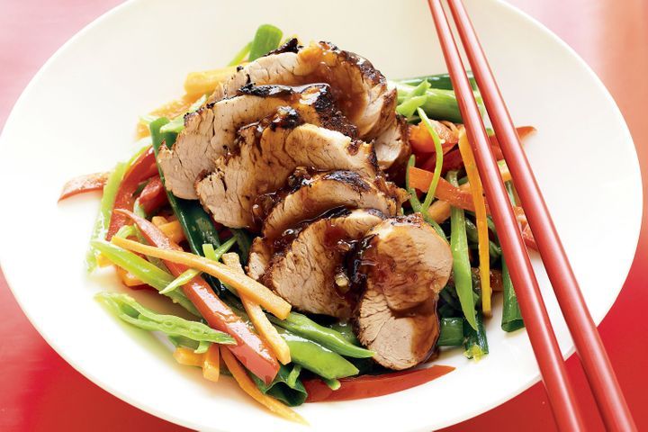 Order Roast Pork with Snow Peas food online from Chinatown restaurant torrington Connecticut store, Torrington on bringmethat.com