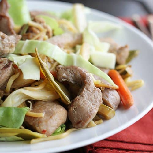 Order Roast Pork Lo  Mien food online from China Delight store, Winsted on bringmethat.com