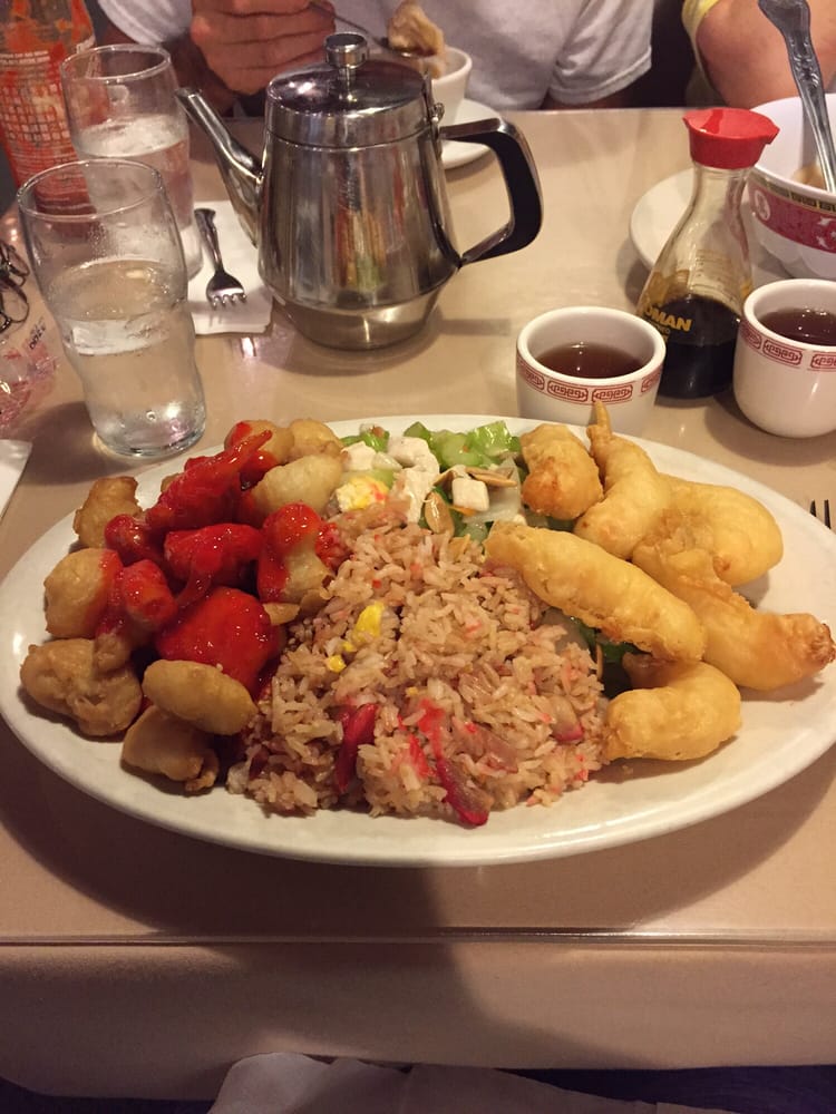 Order No .4 Combination Dinner food online from Rainbow Dragon Restaurant store, Portland on bringmethat.com