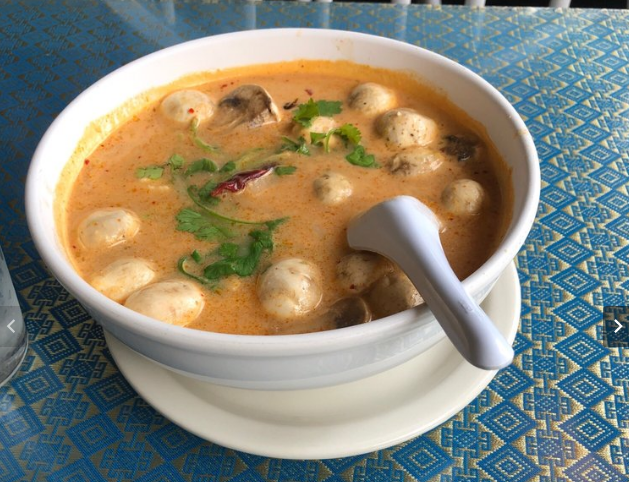 Order SO4. Tom Kha Khai Soup food online from Sivalai Thai Restaurant store, Portland on bringmethat.com