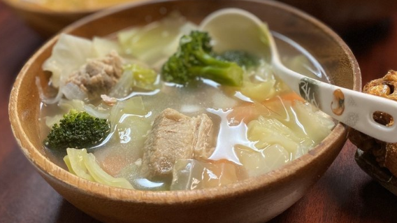 Order Nilagang Baboy food online from Tambayan Restaurant & Mart store, Portland on bringmethat.com