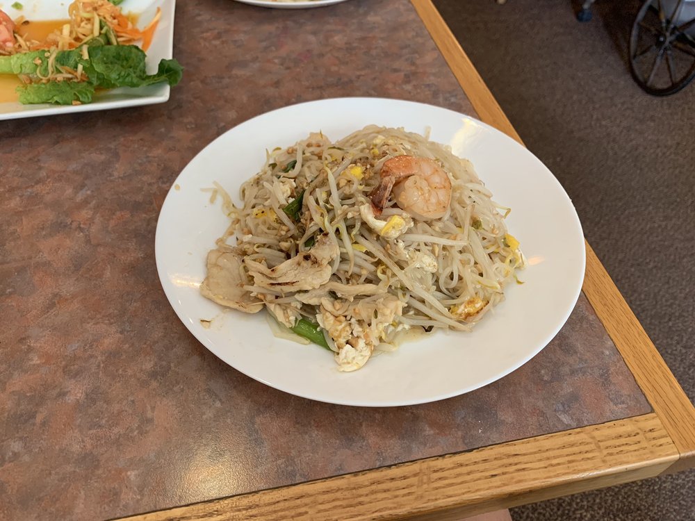 Order L Pad Thai food online from Sweet Lemons 1 store, Weymouth on bringmethat.com