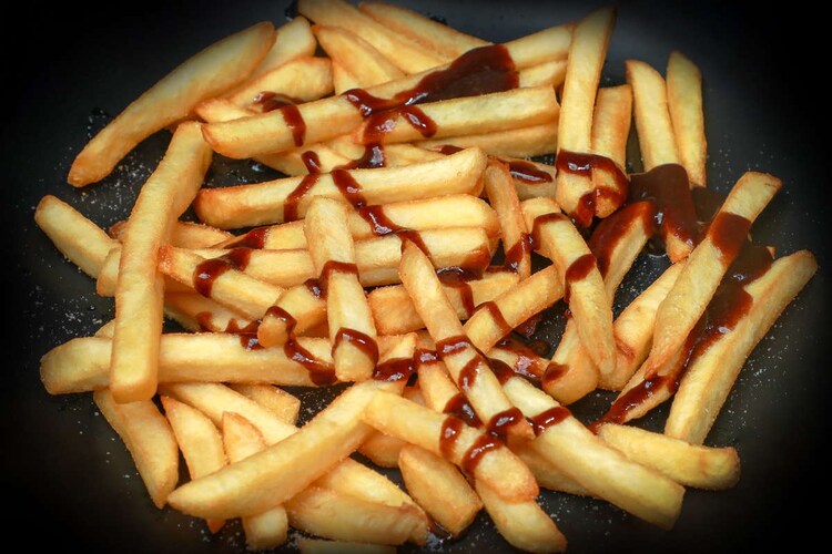Order Fries food online from Backdraft Restaurant store, Lake Ariel on bringmethat.com
