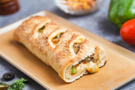 Order Veggie Stromboli (Small 12") food online from Backdraft Restaurant store, Lake Ariel on bringmethat.com