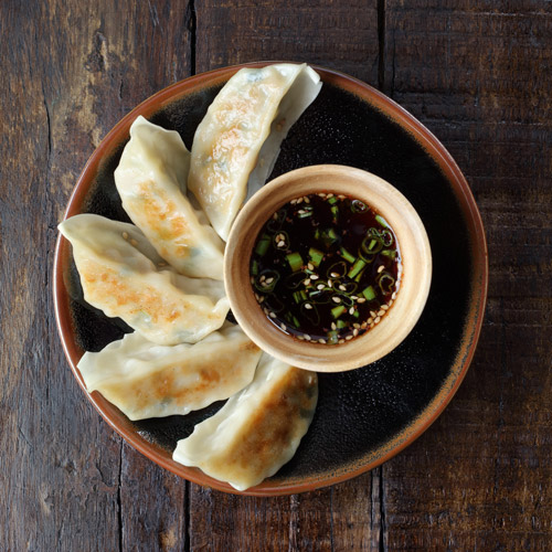 Order Gyoza food online from Ooka Japanese Restaurant store, Doylestown on bringmethat.com