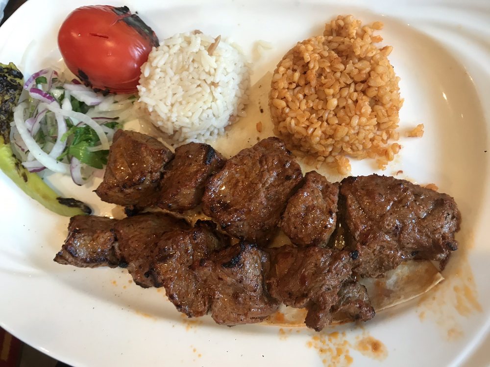 Order Prime Rib Shish Kebab food online from Saray II Turkish Restaurant store, Springfield on bringmethat.com