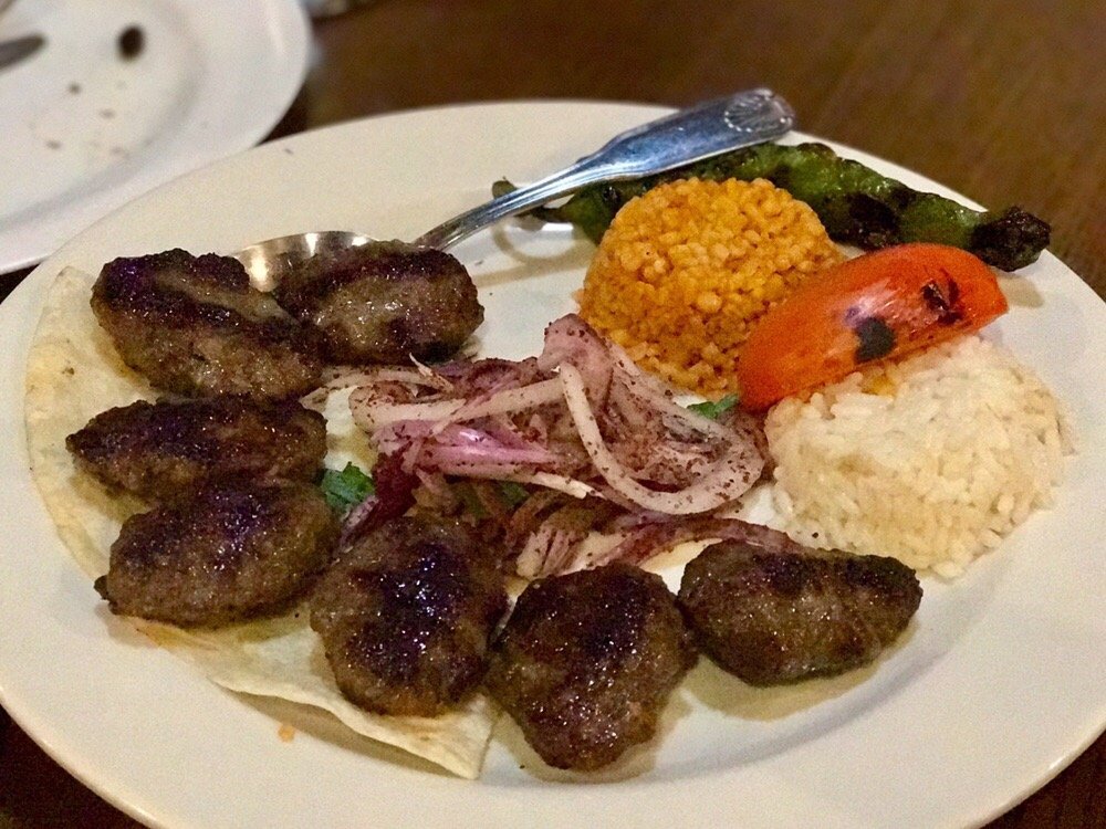 Order Kofte Kebab - 5 Pieces food online from Saray II Turkish Restaurant store, Springfield on bringmethat.com