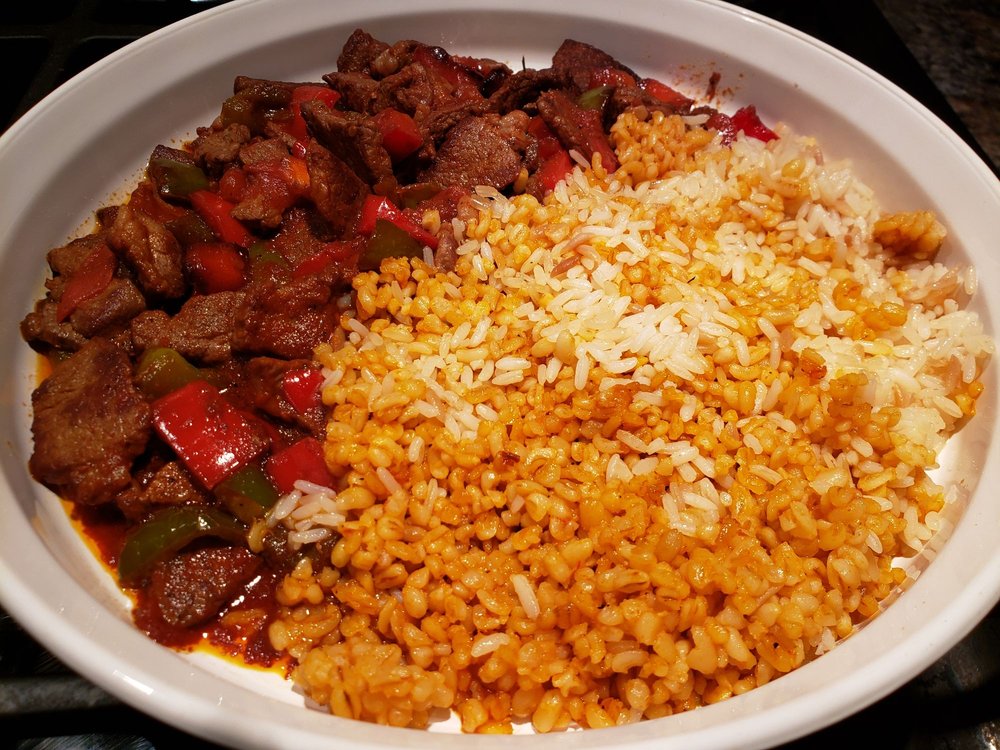 Order Sac Kebab food online from Saray II Turkish Restaurant store, Springfield on bringmethat.com
