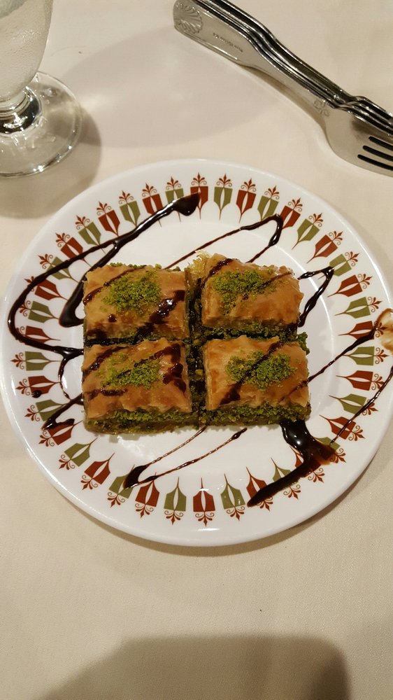 Order Baklava - 4 Pieces food online from Saray II Turkish Restaurant store, Springfield on bringmethat.com