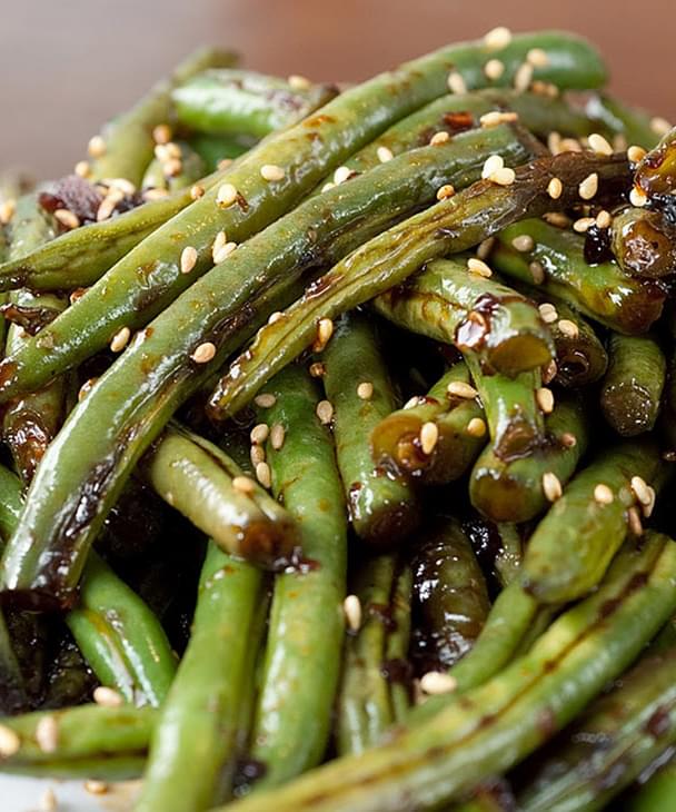 Order Szechuan String Beans food online from Imperial Dragon Inc store, Plainville on bringmethat.com