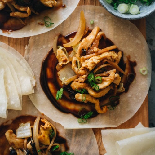 Order Moo Shi Chicken food online from Imperial Dragon Inc store, Plainville on bringmethat.com