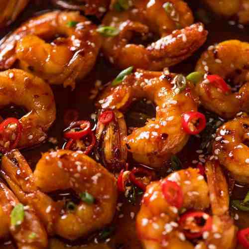 Order Spicy Crispy Sesame Shrimp food online from Imperial Dragon Inc store, Plainville on bringmethat.com