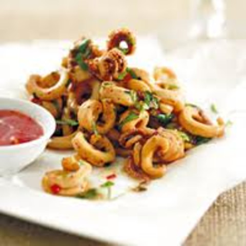 Order Calamari w. Black Bean Sauce food online from Imperial Dragon Inc store, Plainville on bringmethat.com