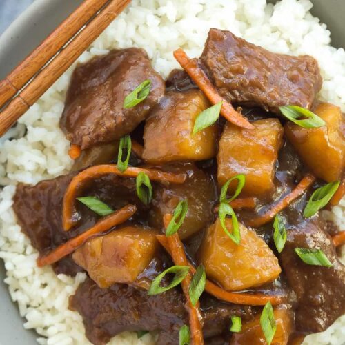 Order Beef with Pineapple  food online from Imperial Dragon Inc store, Plainville on bringmethat.com