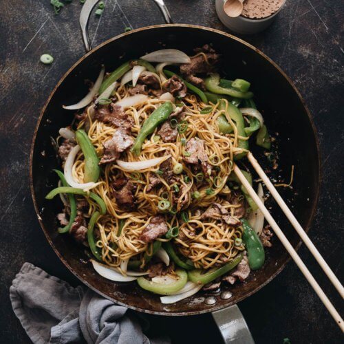 Order Dry Fried Beef Chow Foon food online from Imperial Dragon Inc store, Plainville on bringmethat.com