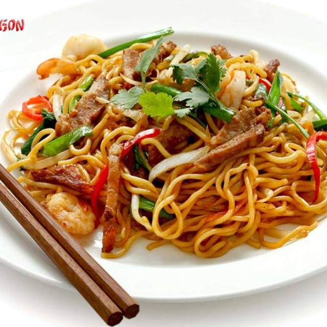 Order Imoerial Draaon Pan Fried Noodle food online from Imperial Dragon Inc store, Plainville on bringmethat.com
