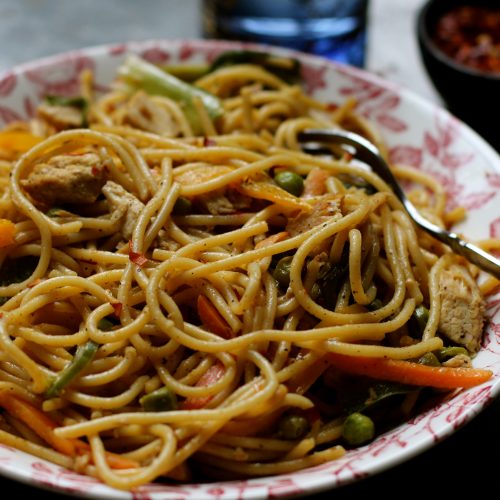 Order Shrimp Chow Mein food online from Imperial Dragon Inc store, Plainville on bringmethat.com