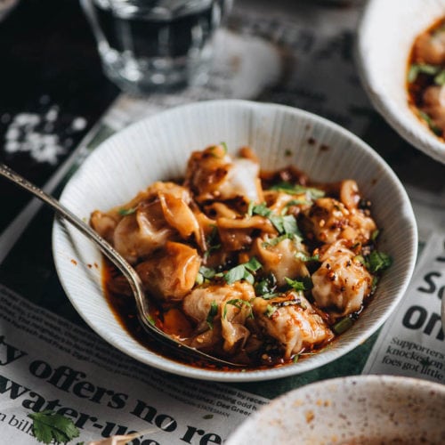 Order Spicy Wonton w. Sesame Sauce  food online from Imperial Dragon Inc store, Plainville on bringmethat.com