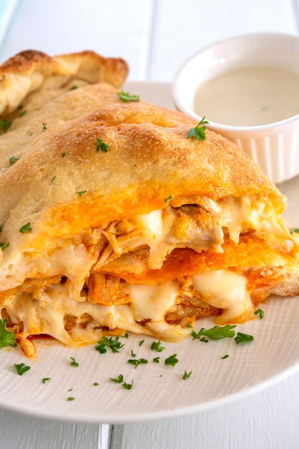Order Buffalo Chicken Calzone food online from Lake Pizza & Restaurant store, Webster on bringmethat.com