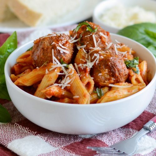 Order Spaghetti or Ziti and Meatball food online from Kingston House of Pizza store, Kingston on bringmethat.com