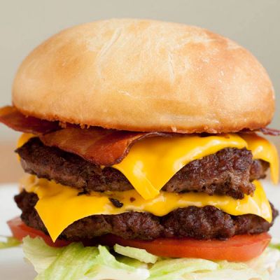 Order Cheeseburger food online from Kingston House of Pizza store, Kingston on bringmethat.com