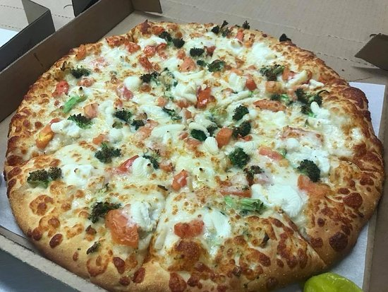 Order White Pizza food online from Kingston House of Pizza store, Kingston on bringmethat.com